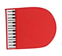 SWOOMEY Piano Polishing Gloves Violin Cleaning Kit Dust Removal Glove for Musical Instruments Soft Double-faced Fleece Reusable and Portable