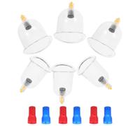 SWOOMEY Plastic Cupping Therapy Kit Vacuum Suction Cup for Body and Back Massage, Dispelling Wind and Dampness, the Meridians, for