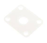 SWOOMEY Plastic Guitar Jack Plate Electric Guitar Bass Jack Plate Construction Secure Mounting Enhanced Sound Quality Aesthetic Appeal