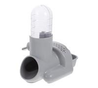 SWOOMEY Plastic Standing Water Feeder Leak-proof Design Multi-use Hamster Water Bottle with Stainless Steel Nozzle for Rabbits and Guinea Pigs Suitable for Small Pets and Cage Use