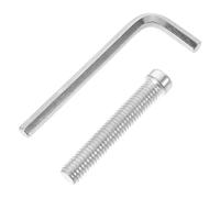 SWOOMEY Pool Cue Weight Bolt, Cue Weight Plug 1 Oz Alloy Silver, Precise Balance Adjustment, Secure Locking Design for Billiard Stick, Game Room, Daily Practice