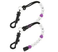 SWOOMEY Portable Golf Scoring Bead Stroke Counter and Buckle Design 2pcs with Lightweight Plastic Material for Outdoor Use by Golf Enthusiasts
