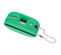 SWOOMEY Portable Ice Skate Sharpener with White Sandstone and Chains Both Ends Usable Ice Hockey Skate Conditioner Tool the Rink or Skating Sessions Random Color