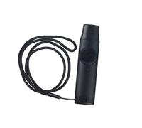 SWOOMEY Portable Kazoo in Black with Aluminium Alloy and Resin Materials, Practical Design and Works with Other Instruments, Harmonica Toy and Guitar Partner for Children and Ages