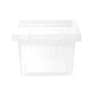 SWOOMEY Portable Lightweight Plastic Breeding Box for Spiders and Hermit Crabs, Pet Display Container Suitable for Outdoor Use in Reptile and Insect Care