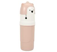 SWOOMEY Portable Toothpaste Storage Box and Toothbrush Travel Holder Cartoon Shaped Made of Lightweight Wear-Resistant Plastic with Simple Appearance for Business Travel and Home Use