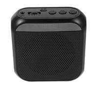 SWOOMEY Portable Voice Amplifier with Rechargeable Mini Microphone and Speaker for Teachers - Waterproof Classroom Pa System with Recording Function, Black