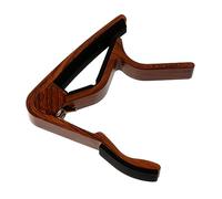 SWOOMEY Professional Capo for Guitar Tuning Wood Grain Design Clip for Ukulele Electric Guitars