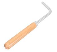 SWOOMEY Professional Piano Wrench Tool for Accurate Piano Tuning and Maintenance High Hardness and Stable Characteristics, Silver Metal and Wood Material Instrument Accessory