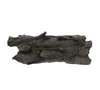 SWOOMEY Resin Hollow Tree Trunk Hideout for Snakes and Hermit Crabs, Secure Retreat and Easy Maintenance Aquarium and Breeding Habitat Decor, Realistic Tree Stump Cave