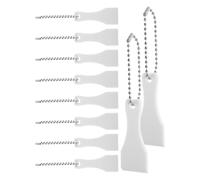 SWOOMEY Scratch Card Scratcher Tool with Hanging Keychain Portable 10pcs Lightweight and Sturdy Scratching Work Tool for Lottery Tickets and Films for Lottery Store Use