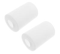 SWOOMEY Shade Surface Lamp Smooth with Modern in Glass Cylindrical 2pcs E27 Without Burr White Color for Table Ceiling Fixture