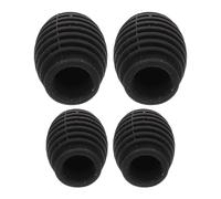 SWOOMEY Silicone Drumstick Covers 7a 5a Spiral Mute Protectors Noise Reduction Caps for Drumsticks, Professional Drum Kit Accessories for Quiet Practice and Jazz Drumming