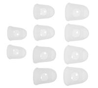 SWOOMEY Silicone Kalimba Finger Sleeves Not Easy to Deform 10pcs Thumb Protectors Preserve Your Fingertips during Practice for Guitar and Thumb Piano Practising
