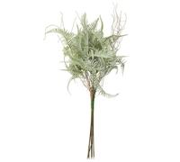 SWOOMEY Simulated Realistic Green Plants Interior Decoration with Flexible Glue Not Easily Deform Fern Leaves Ornament Flower Arrangement Supply for Wedding and Home Gathering