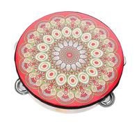 SWOOMEY Single Row Tambourine Percussion Hand Drum for Adults Musical Instrument Boys and Girls Drums Rhythm Dynamics Tambourine