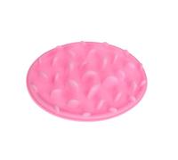SWOOMEY Slow Eating Feeder Bowl with Anti-vomiting Feature for Dogs and Cats Silicone Large round Lightweight Pet Slow Food Bowl for Travel Use