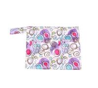 SWOOMEY Small Waterproof Diaper Pouch and TPU Material with Zipper, Lightweight Fabric Protects Diapers from Dirt for Outdoor Walking and Travel