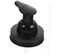 SWOOMEY Stainless Steel Mason Jar Pump Dispenser Head for Soap Lotion Bottles Replacement Bottle Pumps Easy to Use Home Supply