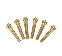 SWOOMEY Standard Acoustic Guitar Bridge Pins Brass Guitar String Posts Fit for Martin Bright Tone Durable