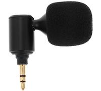 SWOOMEY Stereo Microphone for Mobile Phones Bendable Live Streaming Mic for Laptops Tablets Lightweight Portable Sound for Gaming Voice Calls Conference
