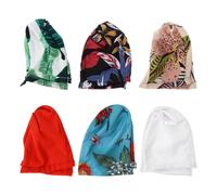 SWOOMEY Stretch Cloth Hairbands for Running with Beautiful Appearance Elastic Yoga Headbands 6pcs Bohemian Style Photography Props for Women and Daily Wear