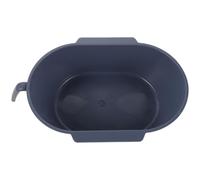 SWOOMEY Sturdy Plastic Commode Pail Replacement Bucket with Handle for Wheelchair and Toilet Chair, Ergonomic Design for Patients and Elderly, for Home Care and Bedside Use