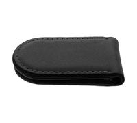 SWOOMEY Stylish Portable Money Clip Wallet for Men, Black Pu Material, Holds Bills and Cards, Convenient and Fashionable for Business and Office Use