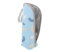 SWOOMEY Thermal Bottle Bag Insulated Milk Bottle Holder Breastmilk Cooler Bag Storage Versatile Tote for Outdoor Activities Fashionable Print Design