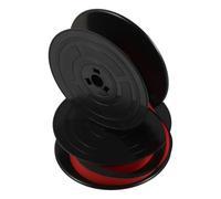 SWOOMEY Universal Double Ink Typewriter Ribbon Replacement Black and Red Twin Spool Compatible with Flying Fish, Hero, Long Sky, Classic Vintage English Mechanical Typewriters for Office