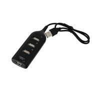 SWOOMEY USB Extension Device 4-port USB 2.0 Hub Fast File Transfer No Driver Installation Required Abs Material for Laptop and Mouse