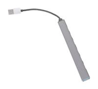 SWOOMEY USB Hub Port Adapter High Speed USB Expansion for Laptop and Computer Compact Multi Port USB Extension with Compatibility Grey Design