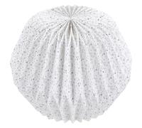 SWOOMEY Vintage Small Paper Lamp Shade for Ceiling Lights, Indoor Light Cover with Geometric Folded Design, Protects Bulb and Decorates Your Home, for Home and Restaurant Use