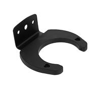 SWOOMEY Wall-mounted Microphone Hook Stand Black Silicone Mic Holder Wall Bracket for Wireless Microphones Suitable for Studio and Home Recording