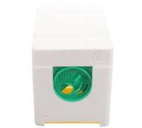 SWOOMEY White Plastic Beekeeping Pollinating Box with Simple and Stable Structure for Garden and Balcony Use, Suitable for Bee Mating and Natural Honeycomb Building