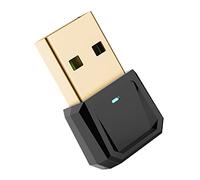 SWOOMEY Wireless USB 5.0 Adapter for Desktop Computer and Mouse, Black Abs Material with Enhanced Wireless Signal, Compact Wireless Dongle for Seamless Connectivity