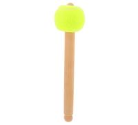 SWOOMEY Wooden Handle Baseball Head Drumstick for School Students Marching Band Performances on Snare and Bass Drums with Sturdy Pe Head and Powerful Sound