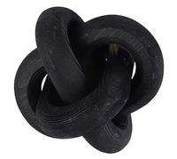 SWOOMEY Wooden Link Chain Decor in Black Wood Material for Home Decor, Featuring Chic Design and Simple Style, for Room in The House Or Room to Create A Warm Home Vibe