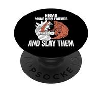 Sword Art of the Past: HEMA Fighting Techniques HEMA PopSockets Adhesive PopGrip