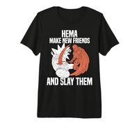 Sword Art of the Past: Hema Fighting Techniques Hema Premium T-Shirt