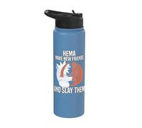 Sword Art of the Past: Hema Fighting Techniques Hema Stainless Steel Insulated Water Bottle