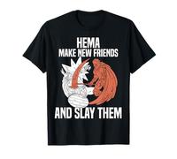 Sword Art of the Past: Hema Fighting Techniques Hema T-Shirt
