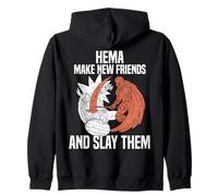 Sword Art of the Past: HEMA Fighting Techniques HEMA Zip Hoodie