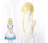 Sword Art Online Alicization SAO Alice Synthesis Thirty Cosplay Wig Long Golden Braid Styled Synthetic Halloween Wigs + Wig Cap KUZB314
