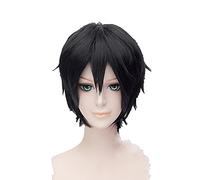 Sword Art Online Kirigaya Kazuto wig Cosplay Costume SAO Kirito Men Women Short Black Synthetic Hair Party Role Play wigs