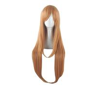 Sword Art Online Yuuki Asuna Long wig Cosplay Costume Sao Yuki Asuna Synthetic Hair Halloween Party Role Play wigs + wig cap