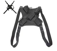 Sword Carry Case with Back Strap Waistband for Ninja Hero Cosplay Anime Costume (Dual Sword)