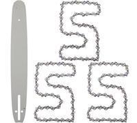 Sword for NAC NO-CS38 + 3x Chains 15 Inches 38 cm 1.5 mm 0.325 Inches 64TG