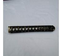 sword Handle Tsuka 10.2in Alloy/copper/iron Fittings Imitation or real Samegawa (DB01, 26cm/10.2in,)