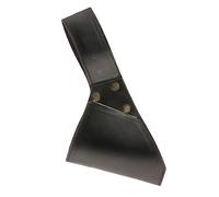 Sword Holder PU Leather Sword Dagger Holster for Men Medieval Knight Cosplay Black 12x24.5 cm